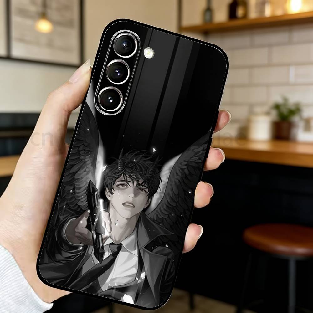 

Kim Dokja ORV Phone Case For Samsung S20,21,22,23,24,25,26 Ultra,Plus,Black Soft Cover Samsung S25