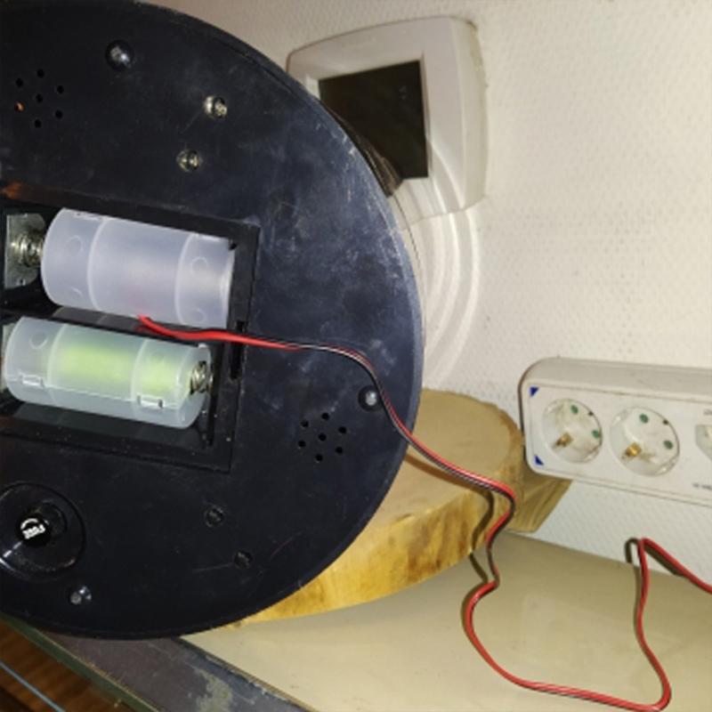 Universal 1m USB to 1.5V 3V 4.5V 6V 12V 24V LR14 C Size Dummy Battery Power Cable for Radio LED Light Fan Toy and more