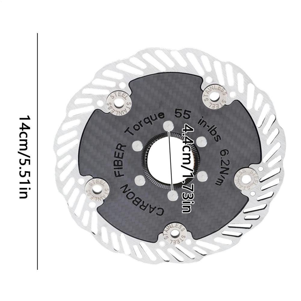 140/160mm Road Bike disc brake Carbon fiber brake discs Bike Rotor Centerlock Brake Rotors For Mountain Road Bicycle parts