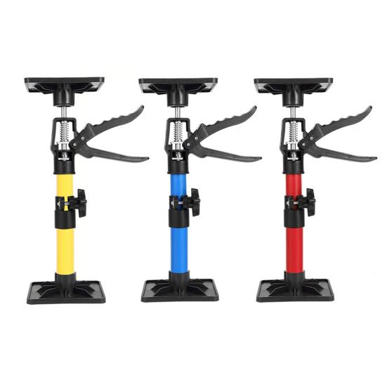 2Pcs Cabinet Jacks Hand Support Rod Telescopic Steel Pole Adjustable Quick Support