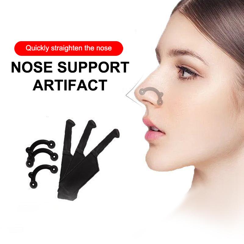 3D Kosmetický Klip na Nos Korektor Masážní Nástroj Zvedací Tvarovací Klip na Nos Zplošťovač Hřbetu Nosu Bez Bolesti 3 Velikosti