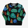 Stella Mccartney Tt4r20 Z1393 930mc Monster Logo Print Kids Sweatshirt
