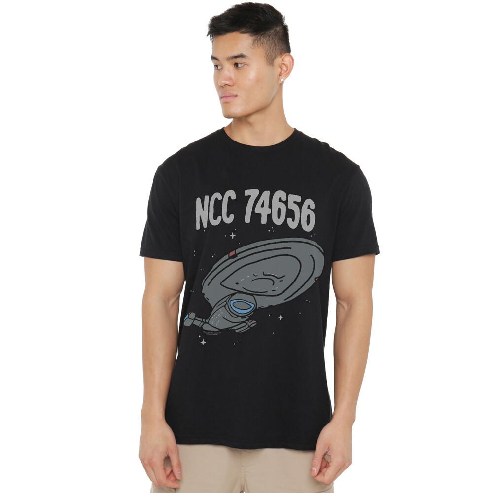 Star Trek The Intrepid Class T-Shirt S-5XL Black XL