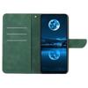 HT05 For Honor 200 Lite Case Lines Imprinted Leather Flip Magnetic Phone Cover