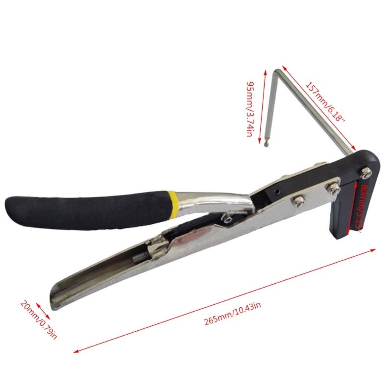 8CM Arc Angle Folding Tool Bender Steel Tool Penguin Angular Metal Folding Plier Clamp Channel Letter Tool Folding Plier