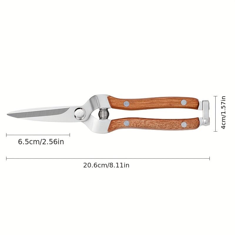 Pruning Shears Full Set of Gardening Shears Garden Elbow Garden Scissors Picking Fruit Shears Spring Manual Tool Scissors