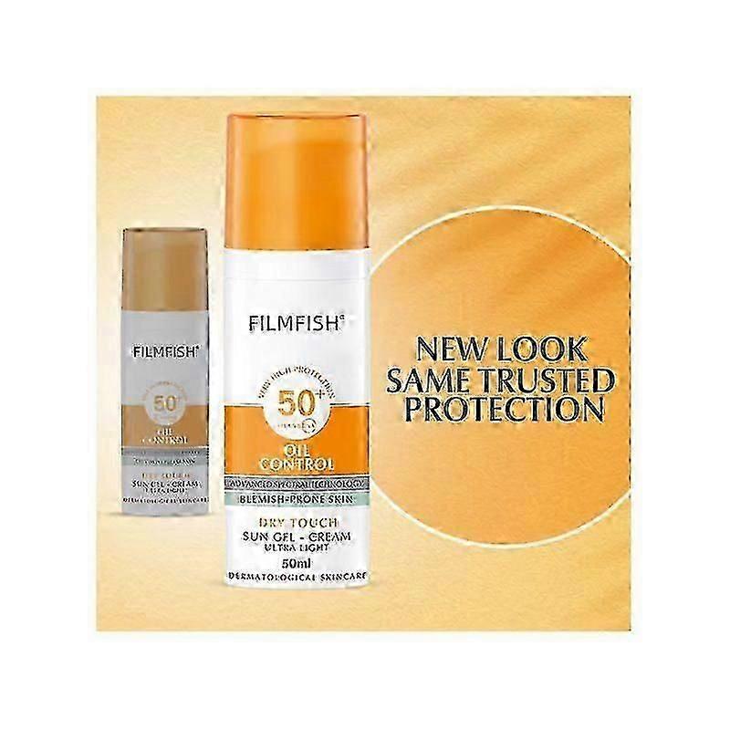 Sunscreen SPF 50 Face, Oil Control Sunscreen SPF 50, SPF 50 Face Moisturiser, UVA & UVB Protection, Sun Protection Gel, Non Greasy, Lightweight