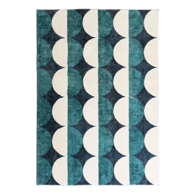 

Home Thickend Non-slip Mat Nordic Style Carpets for Living Room Simple Bedroom Decor Geometry Carpet Large Area Plush Lounge Rug 80*120cm