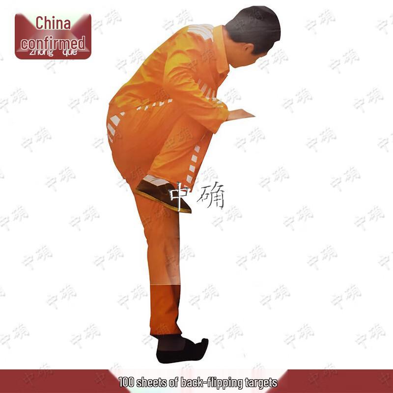 Wall-Flip Sentry Training Target Paper