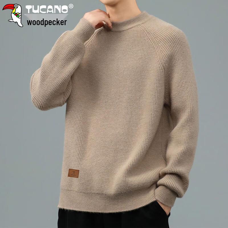 Tucano Men's Autumn/Winter Thick Round Neck Sweater
