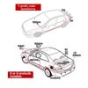 Video Parking Sensor Kit Car Reverse Backup Radar Assistance Auto Monitor Digital Display Car Monitor Buzzer Alert Alarm