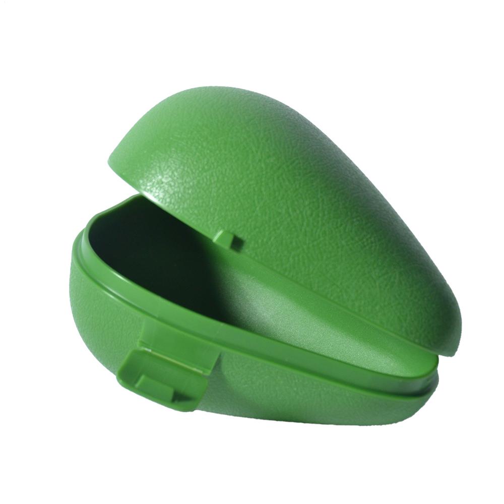 

Avocado Saver Food Crisper Storage Box Avocado Saver Organizer Avocado Saver Holder Reusable Avocado Keeper Fruit Container зелений