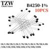 TZW 10 Stück NTC-Thermistoren Thermische Widerstände MF52 NTC-MF52AT 1K 2K 3K 4.7K 5K 6.8K 10K 15K 20K 30K 50K 100K B4250 1%