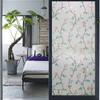 2/3m Flower Window Film Vinyl Opaque Glass Film Privacy Protection Glass 3D Stickers Stained Window Glass Films Home Decoration