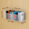 Space-saving Underwear Storage Box Wall Mounted Bras Storage Box  Bedroom Closet Organizer