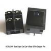 Rocker Power Reset Switch, 16A 250V, 4/6-Pin, 2/3-Position with Light, KCD4 Boat Shape