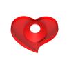 Silicone Diversion Drain Pad Heart Shape Drip Catcher Mat New Faucet Splash Plate  Bathroom