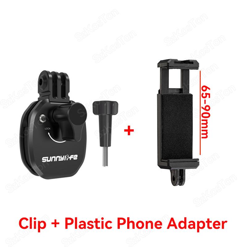 Motorcycle Windshield Clip Mount for Go Pro 13 12 11 10 9 8 7 DJI OSMO 360 Action 4 5 Pro Insta 360 X5 X4 Go 3S ACE Pro 2 Camera