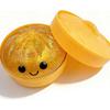 Glitter Dumplings Squishy Soft with Steamer Steamed Bun Squishy Pinch Le Fidget Slow Resilience Squeeze Decompression Dough
