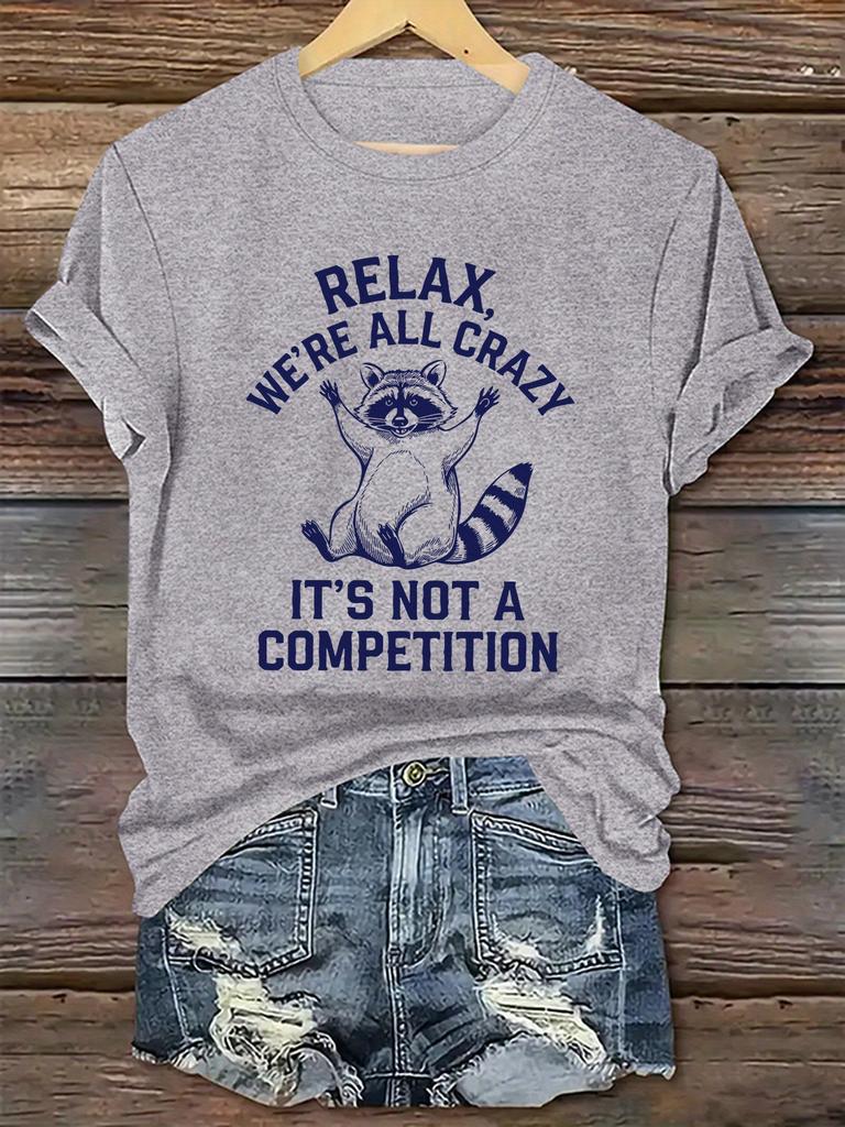Humor Cartoon Graphic Vintage Men's Summer T-Shirt Casual Tshirts O-neck Short-sleeved Tee Tops