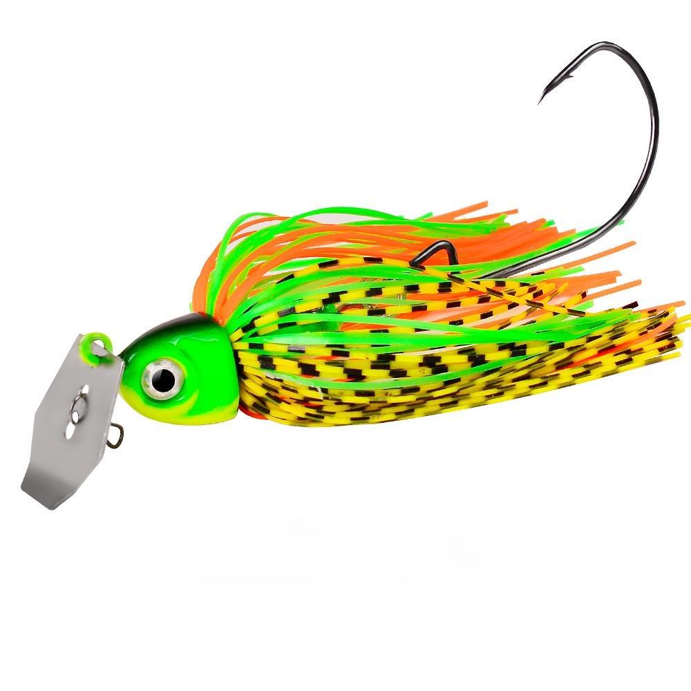 Spinner Bait Chatter Bait Weedless Isca de pesca Buzzbait Wobbler Isca para Bass Pike Walleye