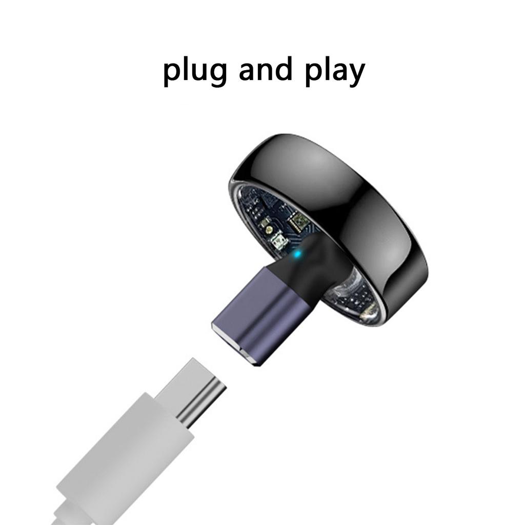 MultiDevice Magnetic Charging Adapter For Intelligent Rings Metal Built Charging Adapter Secure Contact Instantly Setups