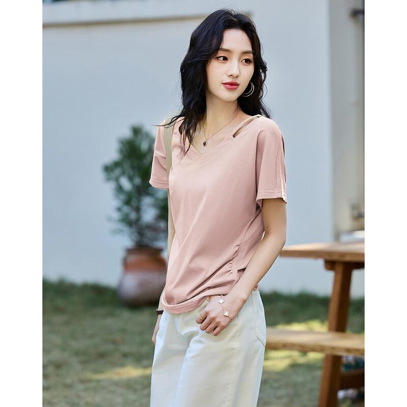 Women's V-Neck Short Sleeve T-Shirt
