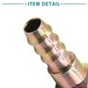 ACROPIX Banjo Parts Universal 8mm ID Hose Barb 14mm Fitting Fuel Line Adapter Connector Bronze Color 2pcs