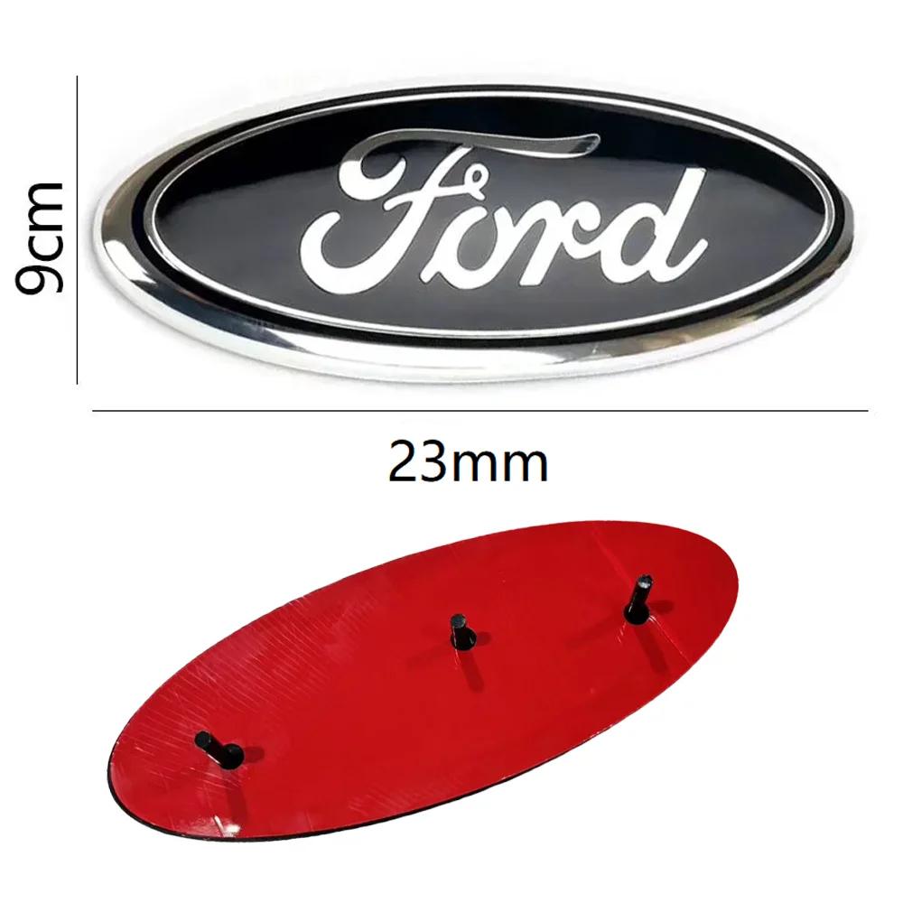 KLYD4 9inch 23x9 for Ford F150 F250 F350 Edge Explorer Front Grille Emblem Badge Logo Trunk Emblem Sticker Accessories