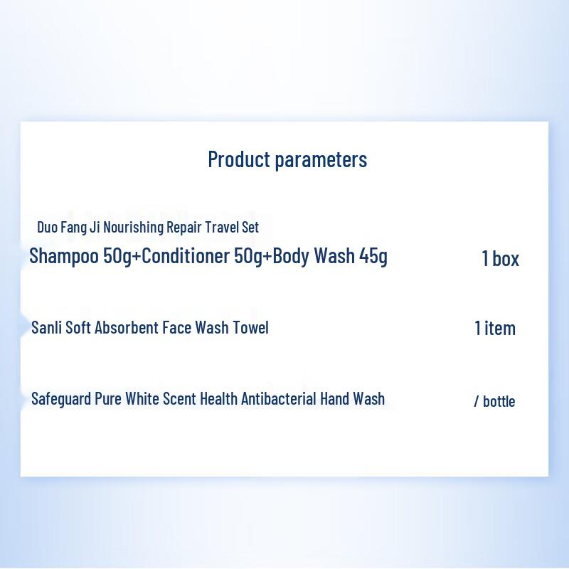 Dove Personal Care Travel Gift Set