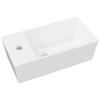 White Wash Basin 48 X 25 X 15 Cm Ceramic