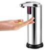 Touchless Soap Dispenser Stainless Steel Infrared Sensor Dual Button Control Liquid Automatic Soap Dispenser for Bathroom