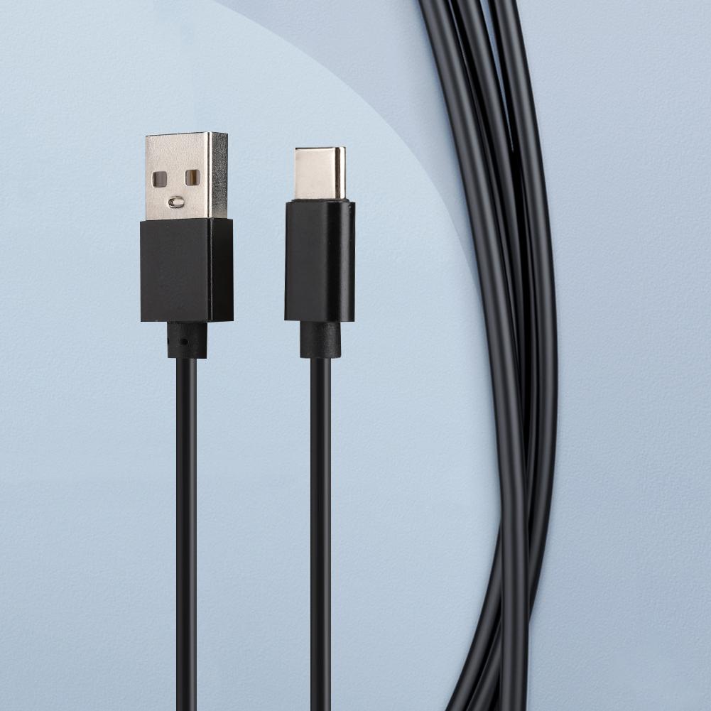 5A Type C Fast Charging Four Core Pure Copper Charging Cable Data Transmission Line 1 Meter