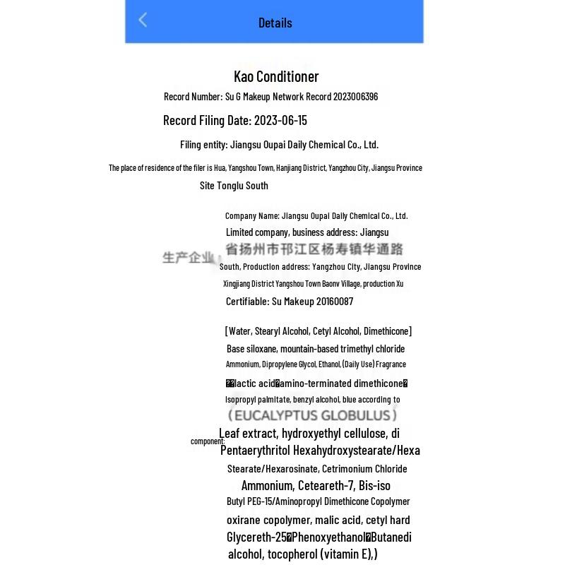 Kao Anxin Series Hair Conditioner