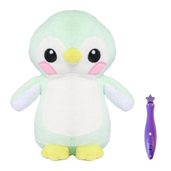 Glow in The Dark with Light Pen Stuffed Animal Toy Luminous Fox Rabbit D