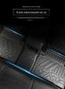 Eco-Friendly TPE Floor & Trunk Mats, Wear-Resistant Backrest Mats for BYD Yuan UP Atto 2 Right-Hand Drive