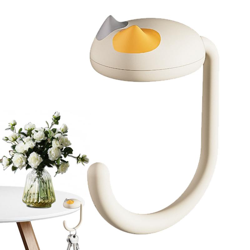 Ocas kočky Stolní držák na kabelku Multifunkční stolní organizér Úložný držák Háček na kabelku Nastavitelný háček na stůl Úložný artefakt