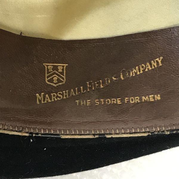 1970s-80s Vintage Cavanagh Fedora Hat Soft Hat Free Size Black(USED)