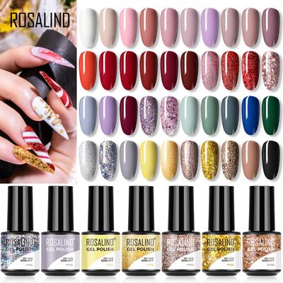 80 Farben Heller Gel-Nagellack zum Einweichen, semipermanenter Maniküre-Nagelkunst-Gel-Lack