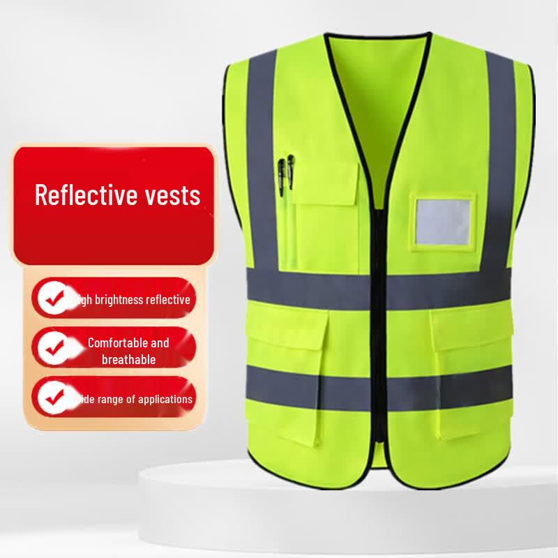 High-Visibility Reflective Safety Vest