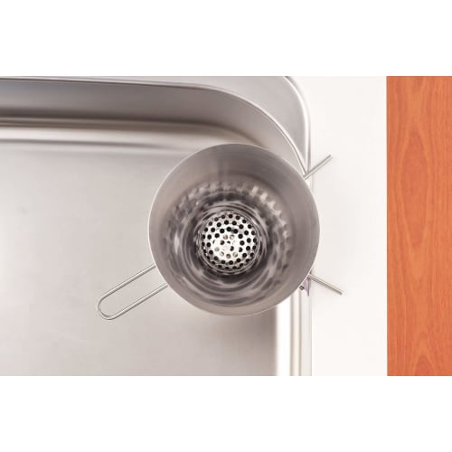 Hirosho Triangular Corner, Stainless Steel, 21.5 X 15 X 17.7 (including Lid)