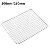 Durable Disposable Barbecue Net Square Lightweight Grilling Net Edge Binding Grill Racks