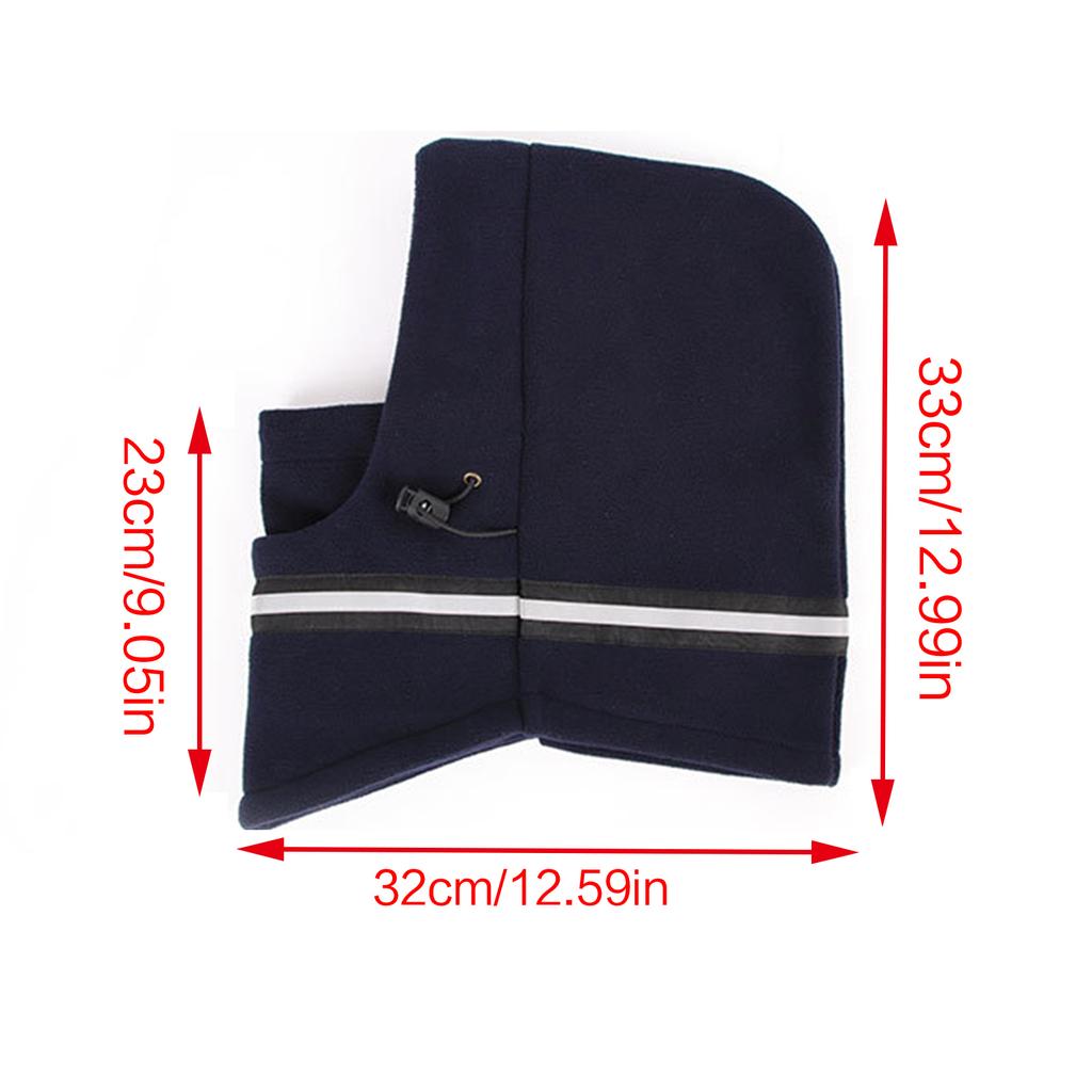 Reflective Winter Warm Hat for Outdoor Activity Women Men Unisex Cold Weather Balaclava Cap Windproof Neck Protect Hat