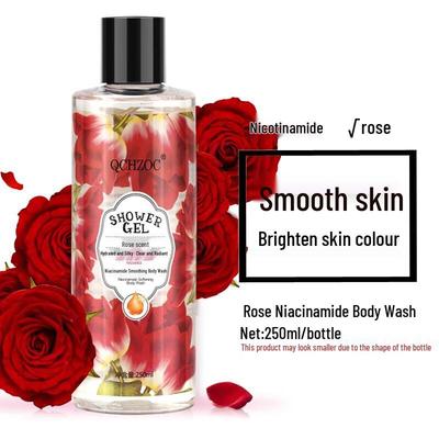 QCHZOC Rose Scent Niacinamide Shower Gel
