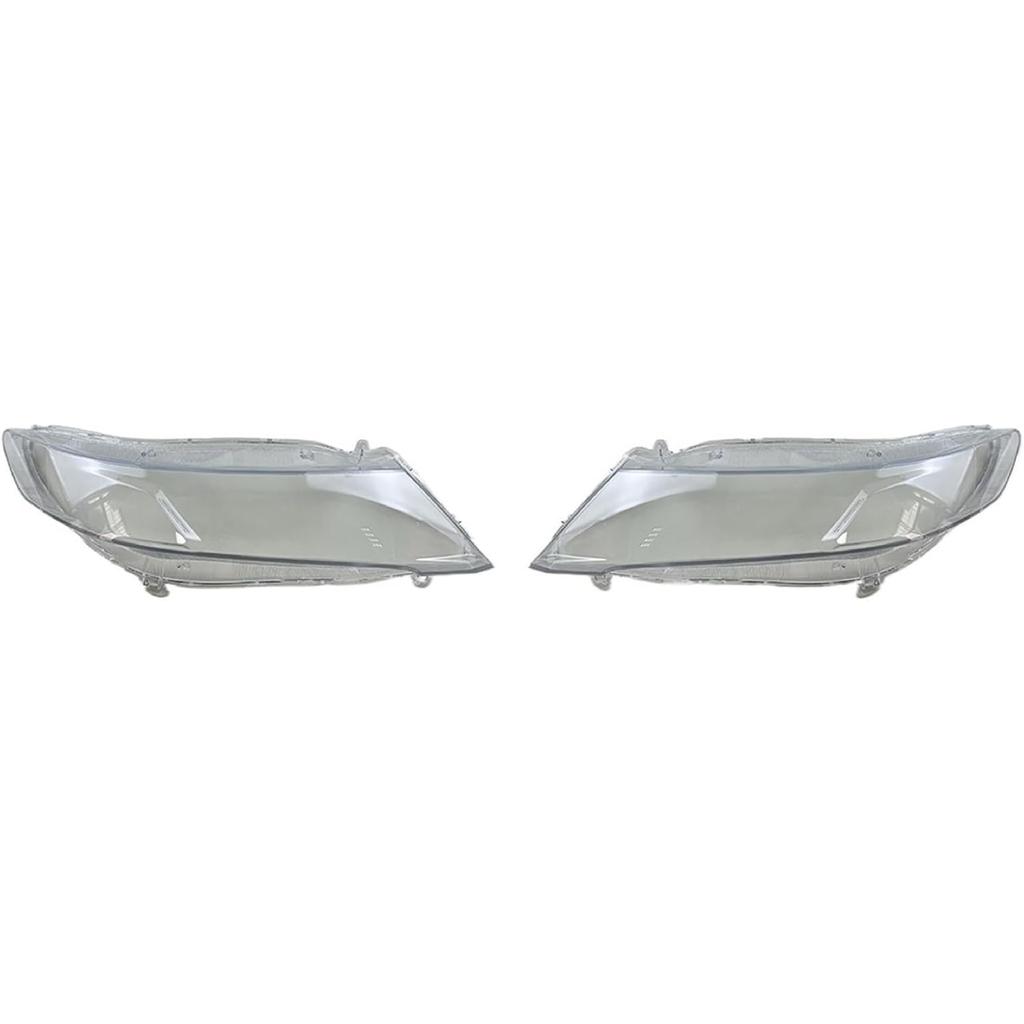 Compatible for Honda Odyssey RB3 2009-2014 Transparent Headlamp Cover Headlight Mask Lampshade Lamp Shell Plexiglass Replace Original Lens(Left)