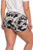 Women's Comfortable SHORTS Shorts with Flowers MORAJ S/M Patt1