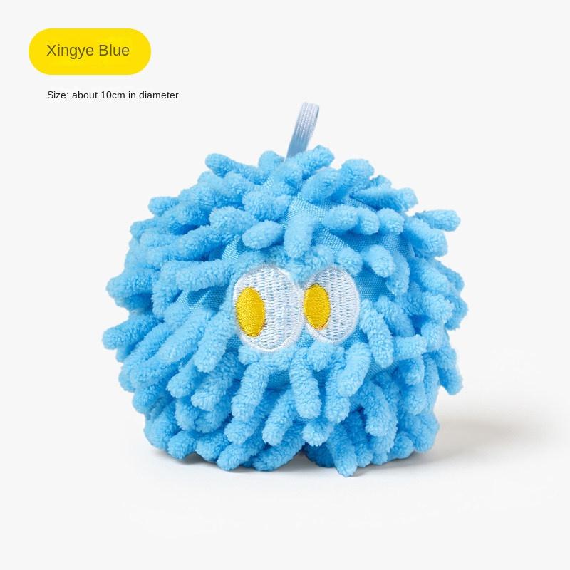 New Dog Mop Ball Sound Toy for Pet Teeth Grinding Cleaning Boredom Relief  Supplier OEM ODM Customizable