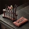 ABBP-Solid Wood Tea Ceremony Six Gentlemen Set Tea Set Accessories Daquan Tea Table Tray Tea Making Tools Tea Scraping Set