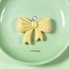 10Pcs Kawaii Bowknot Resin Charms, Candy Color Pendants for DIY Jewelry & Keychains