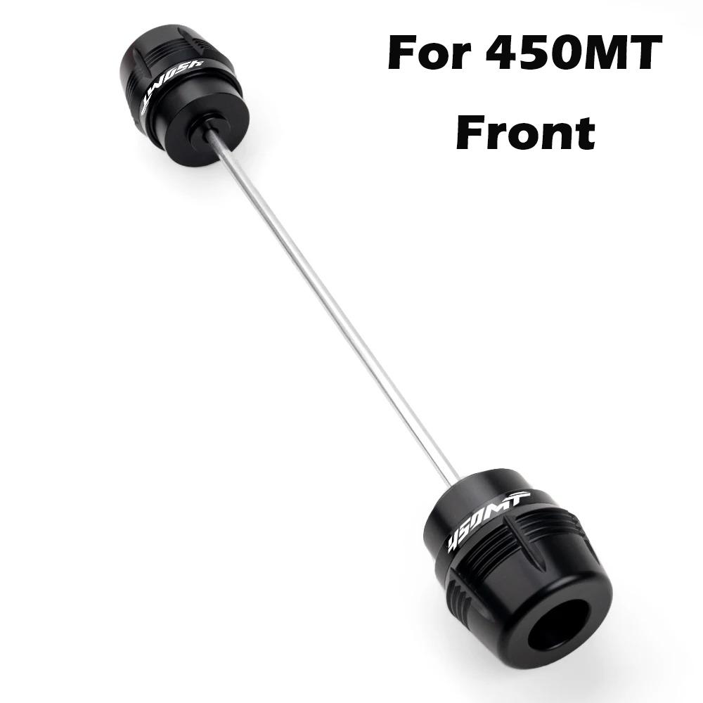 For CFMOTO 450MT 450 MT MT450 2024 2025 2026 Motorcycle Accessories Front Rear Wheel Axle Fork Slider Crash Falling Protection